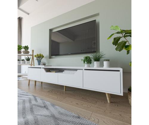 TV laud Roma 180 - Valkoinen