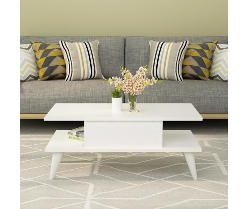 Sohvapöytä Beta - Valkoinen