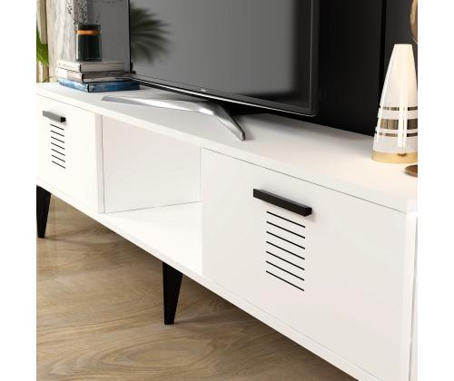 TV-pöytä Asimo - Valkoinen