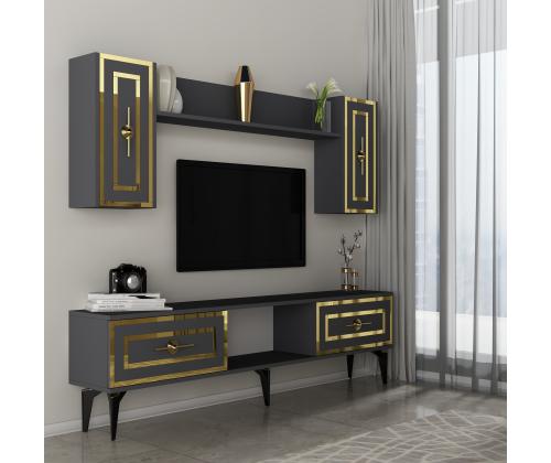 TV-pöytä Viola - Antrasiitti