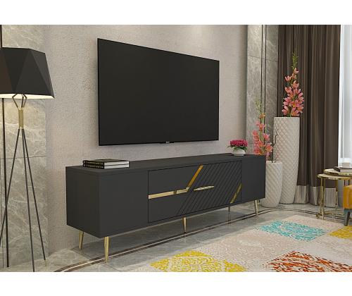 TV laud Dekolp5 - Antrasiitti, Kultainen