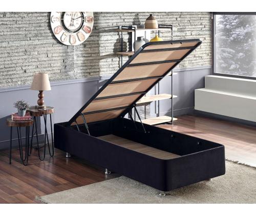 Ela Single - Musta (120 x 200)