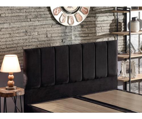 Ela Double - Musta (180 x 200)