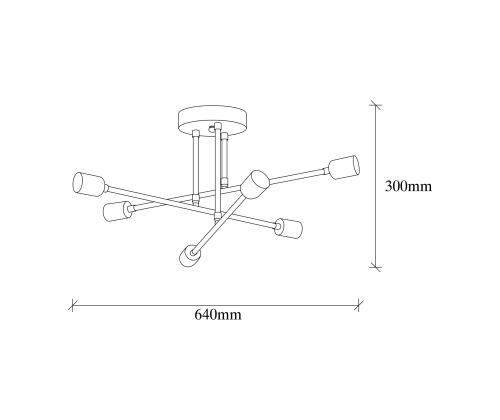 Valaisimet Kukka - 174-A