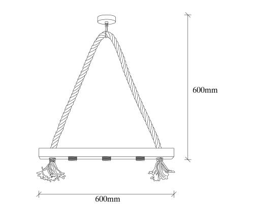 Valaisimet Erebos - 105-A