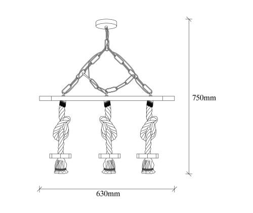 Valaisimet Erebos - 111-A