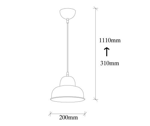 Valaisimet Berceste - 180VINTAGE-S