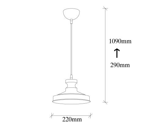 Valaisimet Berceste - 182VINTAGE-S