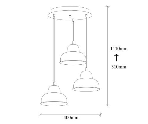 Valaisimet Berceste - 180BLACK-S2