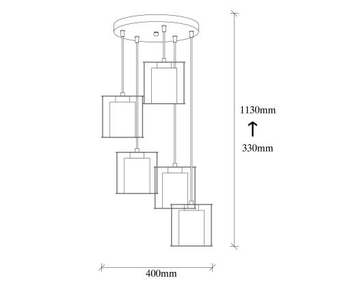 Valaisimet Swank - 702-5S2