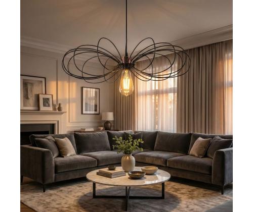 Valaisimet Hemdem - 707-S MUSTA