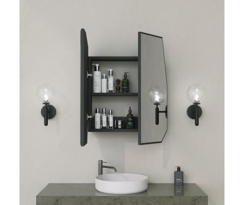 Kvartsikaappi - musta