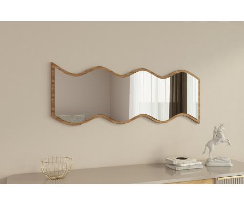 Peili Safi - Valkoinen, pähkinäpuu