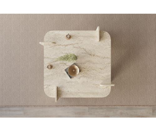 Sohvapöytä Woog - Travertiini