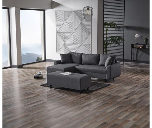 Sohva Flavia - Tummanharmaa