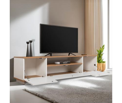 TV laud Veramont - Valkoinen, Atlantin mänty