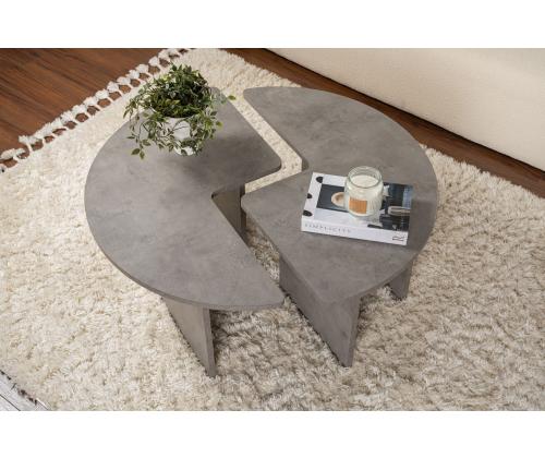 Sohvapöytä Moira - Betoninharmaa