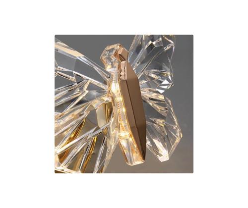 Valaisimet Kelebek - Kulta