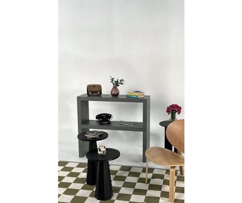 Sohvapöytä Lilyum (57 + 47) - Musta