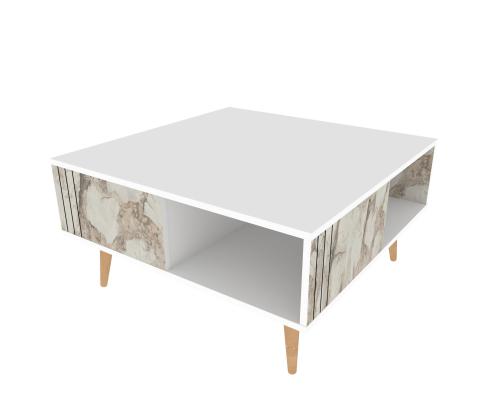 Sohvapöytä Ronas - Valkoinen