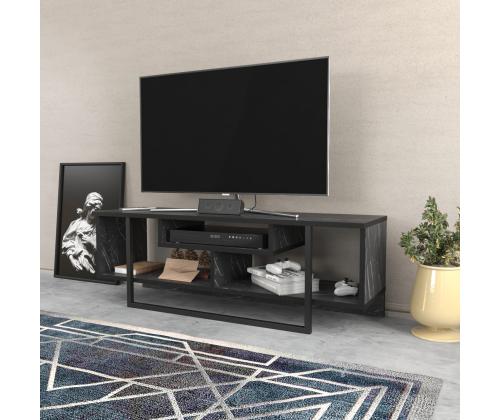 TV-pöytä Asal 120 - Musta