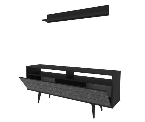 TV-pöytä Ola - Musta