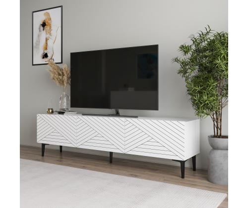 TV-pöytä Felix - Valkoinen