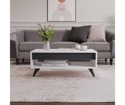 Sohvapöytä Century - Valkoinen
