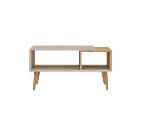 Sohvapöytä Austin - Travetine, Safiiritammi