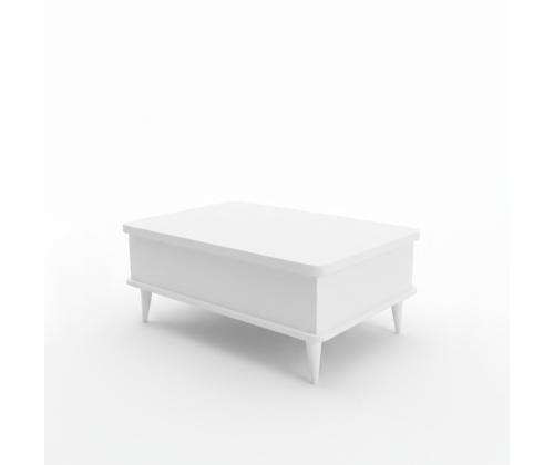 Sohvapöytä Dy Ada - Valkoinen