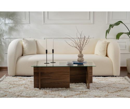 Sohvapöytä Vetrino - Venezia pähkinäpuu