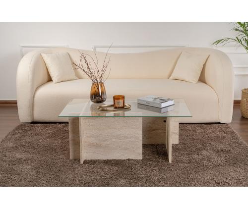 Sohvapöytä Vetrino - Travertiini