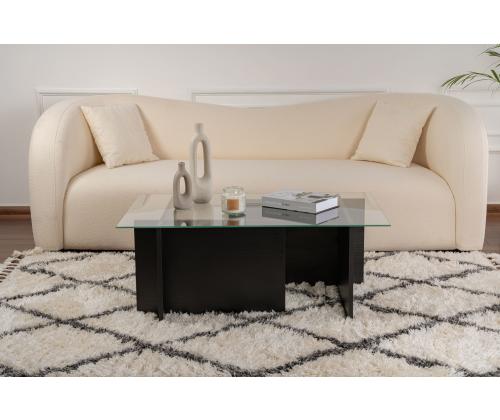 Sohvapöytä Vetrino - Puu Musta