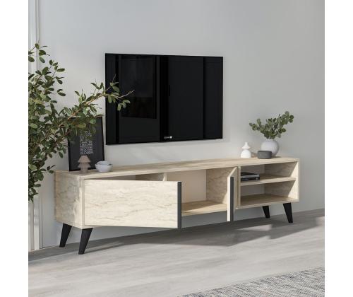 TV-pöytä Benoit - Travertiini