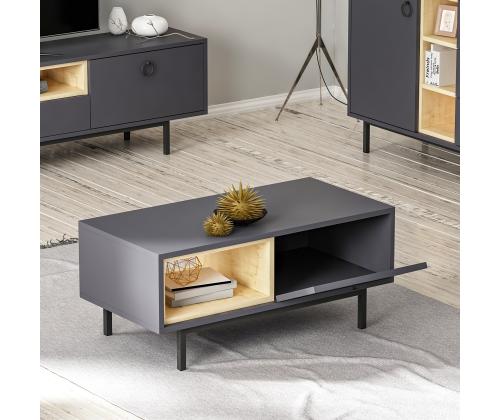 Sohvapöytä Naturel - Antrasiitti