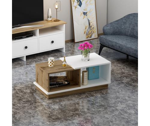 Sohvapöytä Viyana - Valkoinen