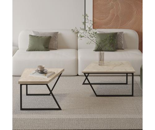 Sohvapöytä Verona P0024623 - Travertiini