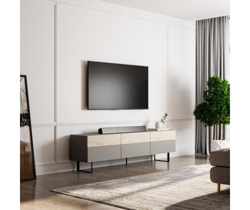 TV-kyltti - harmaa, travertiini