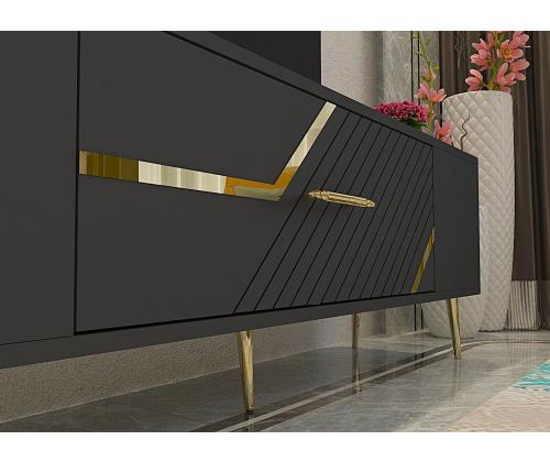 TV laud Dekolp5 - Antrasiitti, Kultainen