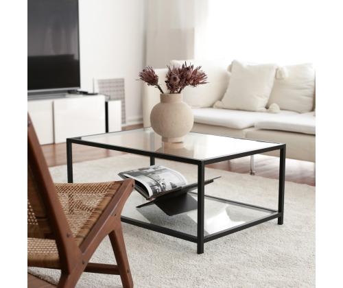 Sohvapöytä Astro sehpa / şeffaf temperli cam S400