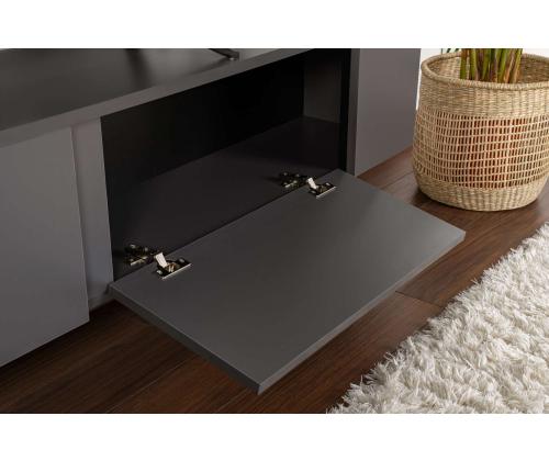 TV laud Serenity - Antrasiitti, Musta