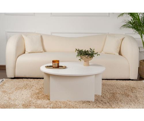 Sohvapöytä Moira - Wood White