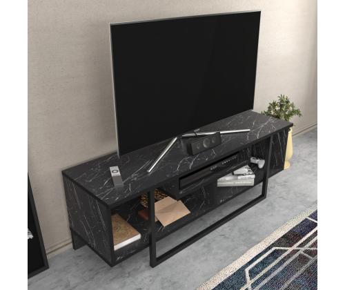 TV-pöytä Asal 120 - Musta