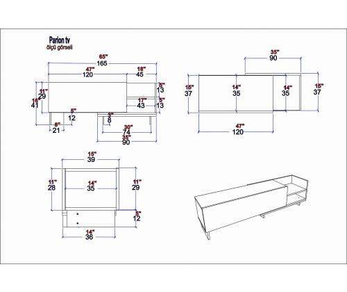 TV kehuu Parionia - Valkoinen, Safiiri