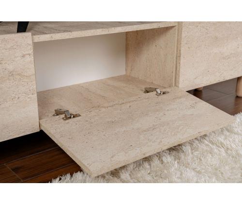 TV-pöytä Alvin - Travertiini