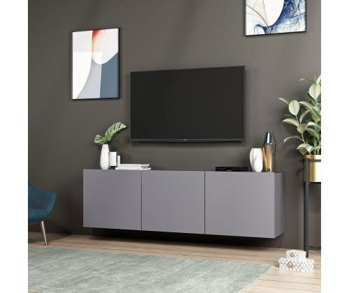 TV laud Valkoinen - Antrasiitti