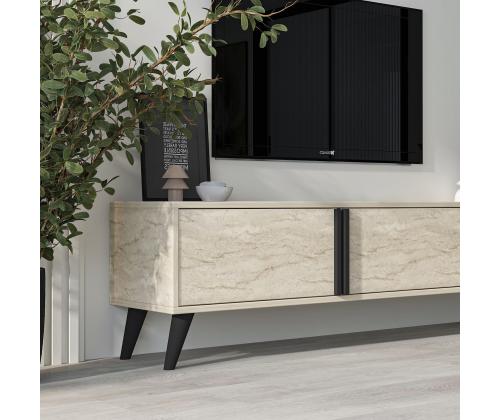TV-pöytä Benoit - Travertiini