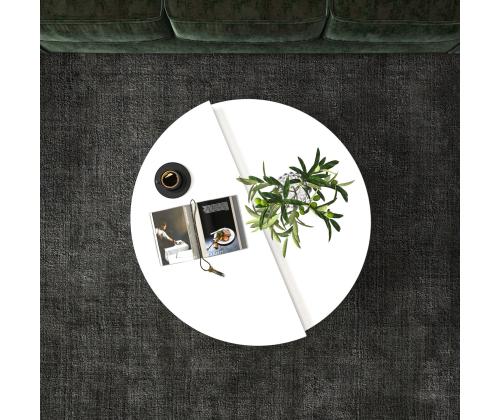 Sohvapöytä Dolunay - Valkoinen