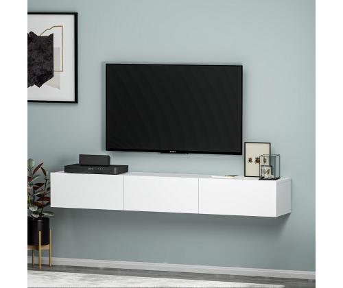 Terra TV-pöytä - Valkoinen