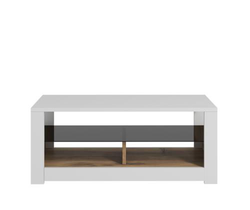 Sohvapöytä Aydos - Valkoinen, Tammi